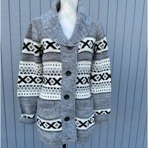 Cuddly Soft Button Front Sweater